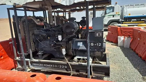 Set Generator Diesel untuk Konstruksi