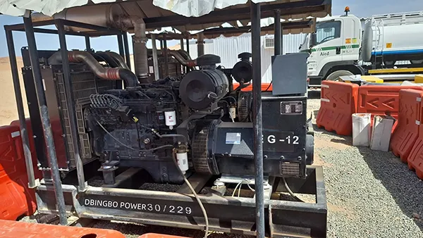 Set Generator Diesel untuk Konstruksi