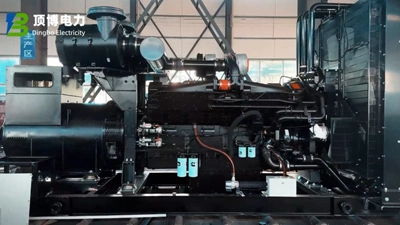 Genset Diesel Dengan Mesin Cummins Bertegangan Tinggi