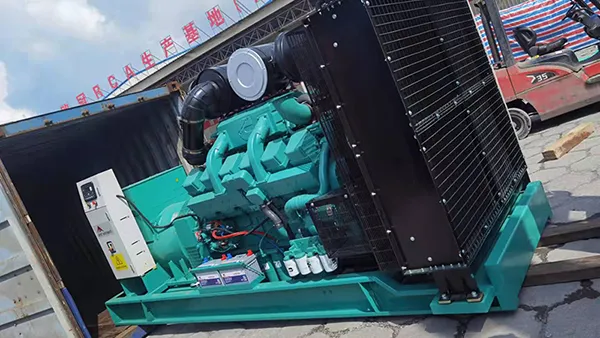 Ekspor generator diesel dengan mesin Cummins 800kW Cummins ke Zimbabwe