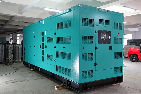 Ekspor genset diesel seri mesin Perkins 60kW ke Afrika