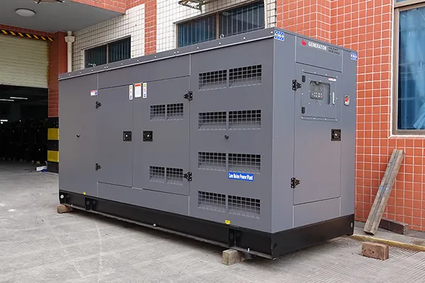 Ekspor genset diesel mesin seri Volvo 350kW ke Turki