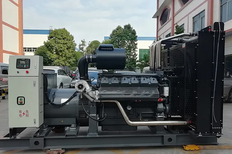 Ekspor genset diesel mesin seri SDEC 800kW ke Timur Tengah