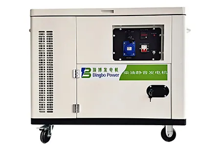 Genset Diesel Senyap Dengan Pendingin Udara 5kW-8kW (Silinder Tunggal)