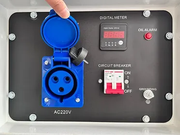Genset Diesel Senyap Dengan Pengingin Udara (Silinder Tunggal)