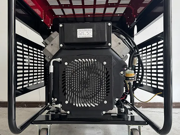 Genset Diesel Rangka Terbuka Dengan Pendingin Udara (Silinder Ganda)