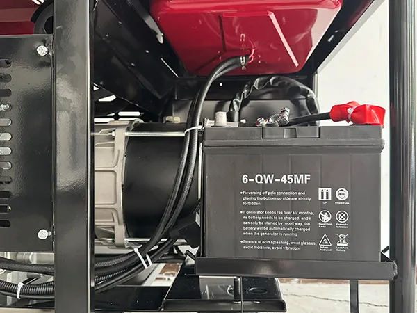 Genset Diesel Rangka Terbuka Dengan Pendingin Udara (Silinder Ganda)