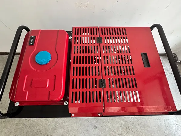 Genset Diesel Rangka Terbuka Dengan Pendingin Udara (Silinder Ganda)