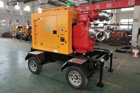 Pompa Self-Priming dengan Trailer