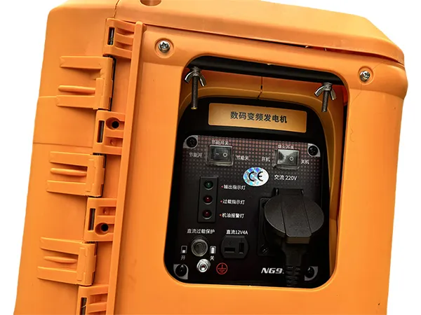 Lampu Penerangan Portabel Dengan Genset Bensin 700W