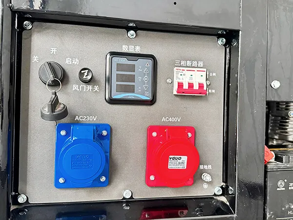 Genset Bensin Rangka Terbuka Dengan Pendingin Udara (Silinder Ganda)