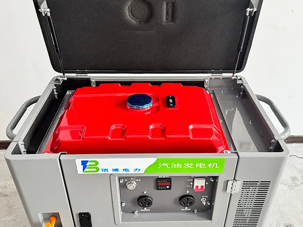Genset Bensin Senyap Dengan Pendingin Udara (Silinder Tunggal)