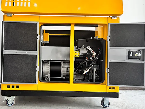 Genset Dual Bahan Bakar (Bensin & Gas Alami)