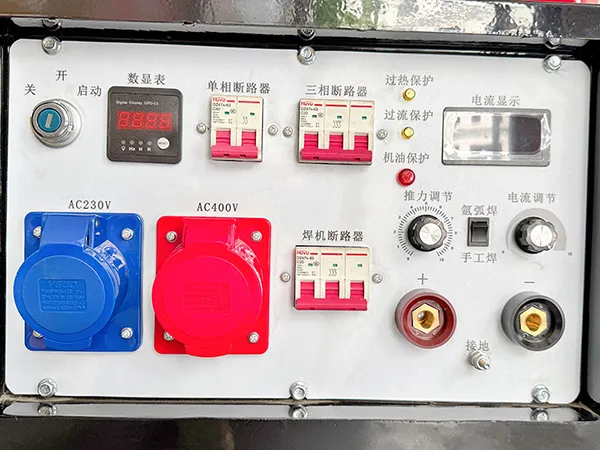 Genset Las Diesel Dengan Pendingin Udara (1 Silinder)